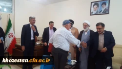 بازدید رییس و هیات رییسه دانشگاه فرهنگیان از مرکز آموزش عالی خدیجه کبری (س) دزفول