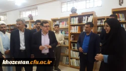 بازدید رییس و هیات رییسه دانشگاه فرهنگیان از مرکز آموزش عالی خدیجه کبری (س) دزفول
