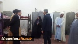 بازدید رییس و هیات رییسه دانشگاه فرهنگیان از مرکز آموزش عالی خدیجه کبری (س) دزفول