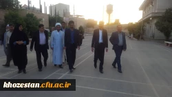 بازدید رییس و هیات رییسه دانشگاه فرهنگیان از مرکز آموزش عالی خدیجه کبری (س) دزفول