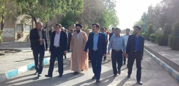 بازدید رییس و هیات رییسه دانشگاه فرهنگیان از مرکز آموزش عالی امام رضا (ع) اندیمشک