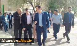 بازدید رییس و هیات رییسه دانشگاه فرهنگیان از مرکز آموزش عالی امام رضا (ع) اندیمشک
