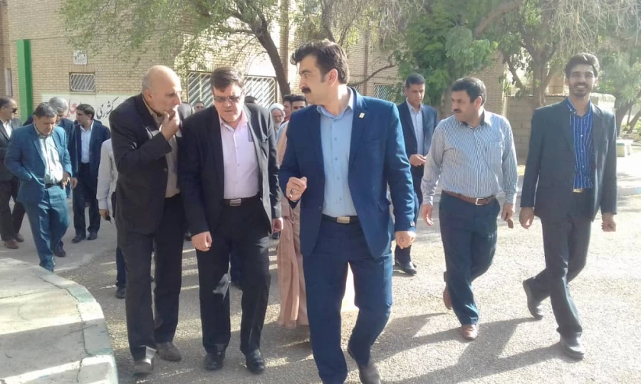 بازدید رییس و هیات رییسه دانشگاه فرهنگیان از مرکز آموزش عالی امام رضا (ع) اندیمشک