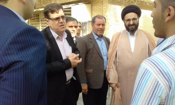 بازدید رییس و هیات رییسه دانشگاه فرهنگیان از مرکز آموزش عالی امام رضا (ع) اندیمشک