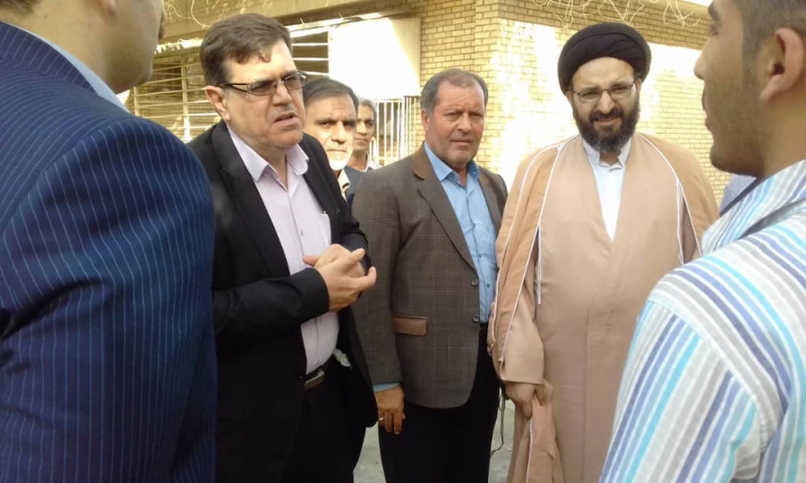 بازدید رییس و هیات رییسه دانشگاه فرهنگیان از مرکز آموزش عالی امام رضا (ع) اندیمشک