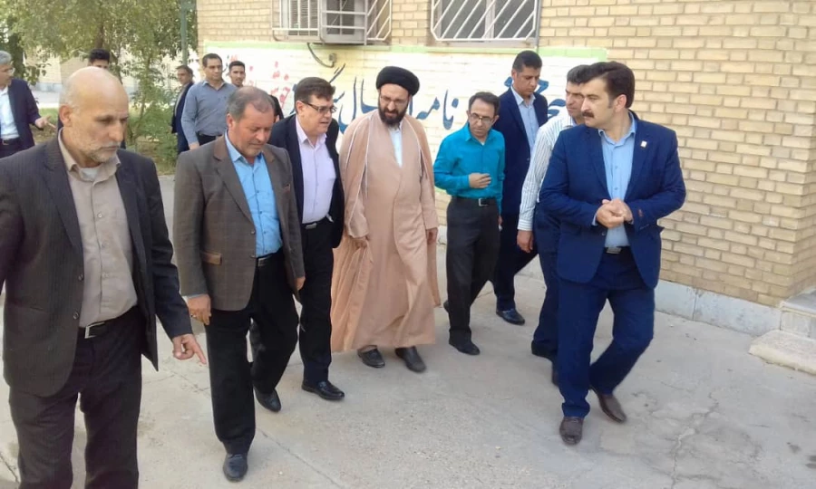 بازدید رییس و هیات رییسه دانشگاه فرهنگیان از مرکز آموزش عالی امام رضا (ع) اندیمشک