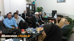 بازدید رییس و هیات رییسه دانشگاه فرهنگیان از مرکز آموزش عالی امام رضا (ع) اندیمشک