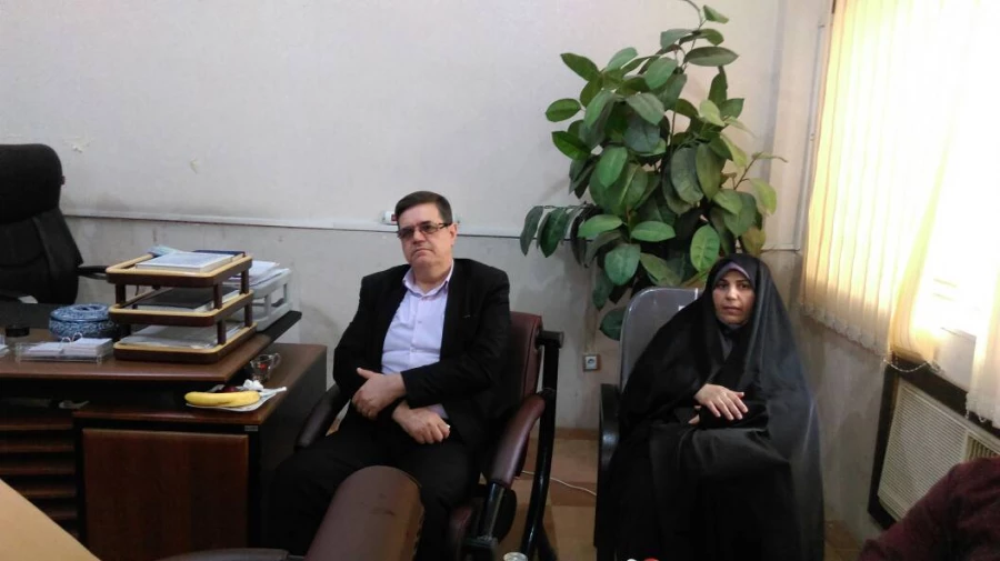 بازدید رییس و هیات رییسه دانشگاه فرهنگیان از مرکز آموزش عالی امام رضا (ع) اندیمشک