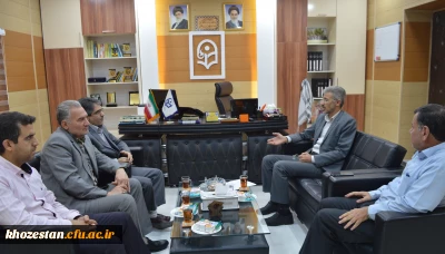 جلسه هم اندیشی در خصوص همکاری مشترک دانشگاه فرهنگیان استان خوزستان با آموزش و پرورش ناحیه 4 اهواز