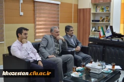 جلسه هم اندیشی در خصوص همکاری مشترک دانشگاه فرهنگیان استان خوزستان با آموزش و پرورش ناحیه 4 اهواز