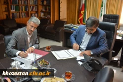 تفاهم نامه همکاری میان دانشگاه فرهنگیان استان خوزستان با دانشگاه شهید چمران اهواز