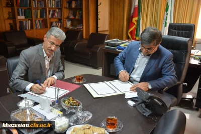 تفاهم نامه همکاری میان دانشگاه فرهنگیان استان خوزستان با دانشگاه شهید چمران اهواز