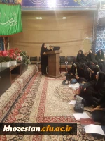 حضور دکتر جرفی در بین دانشجویان شرکت کننده در دوره حیات طیبه در مشهد مقدس