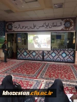 حضور دکتر جرفی در بین دانشجویان شرکت کننده در دوره حیات طیبه در مشهد مقدس