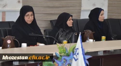 معارفه سرکار خانم دکتر درخشان سرپرست پردیس حضرت فاطمه الزهرا(س) اهواز