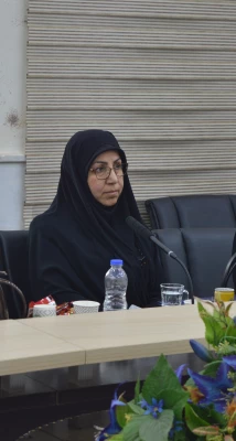 معارفه سرکار خانم دکتر درخشان سرپرست پردیس حضرت فاطمه الزهرا(س) اهواز