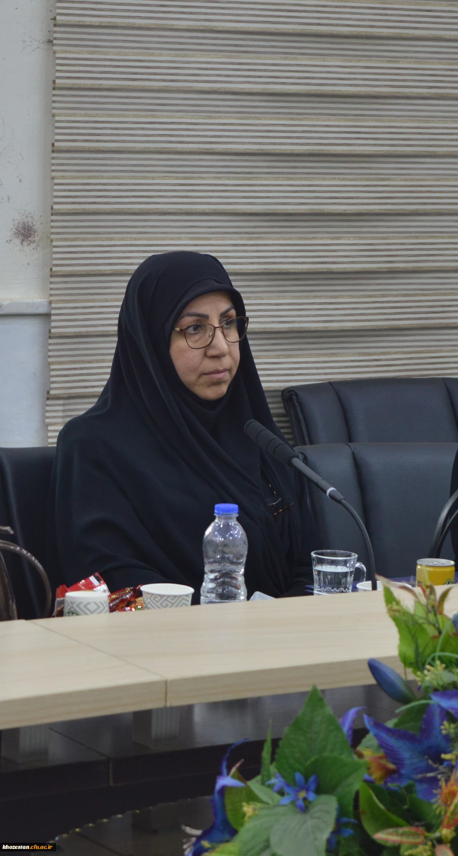 معارفه سرکار خانم دکتر درخشان سرپرست پردیس حضرت فاطمه الزهرا(س) اهواز