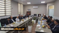 جلسه تکریم آقای مجید روشن بخت  و  معارفه آقای محمود  افشون  سرپرست مرکز آموزش عالی امام جعفر صادق (ع) بهبهان