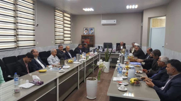 جلسه تکریم آقای مجید روشن بخت  و  معارفه آقای محمود  افشون  سرپرست مرکز آموزش عالی امام جعفر صادق (ع) بهبهان