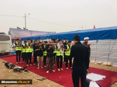 خدمت رسانی به زائران اربعین حسینی (ع) 

در موکب های مرزهای چذابه و شلمچه توسط دانشجومعلمان، اساتید و کارکنان دانشگاه فرهنگیان استان خوزستان