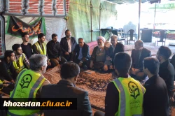 خدمت رسانی به زائران اربعین حسینی در مرز شلمچه خوزستان