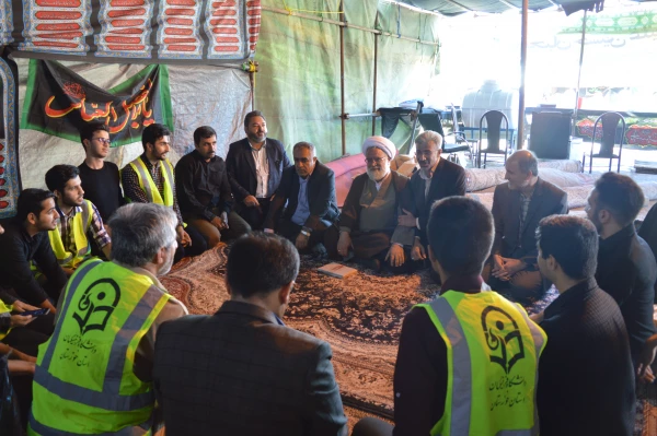 خدمت رسانی به زائران اربعین حسینی در مرز شلمچه خوزستان
