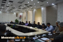 جلسه شورای مدیریت استان دانشگاه فرهنگیان استان خوزستان