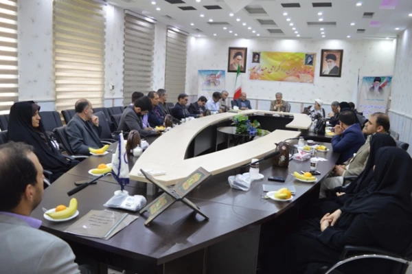 جلسه شورای مدیریت استان دانشگاه فرهنگیان استان خوزستان