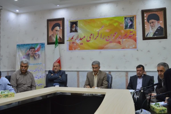 تکریم آقای عزت اله مولازاده و معارفه آقای علیرضا قربان پور دانشگاه فرهنگیان استان خوزستان