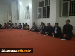 نشست صمیمانه و دوستانه مدیریت امور پردیس های استان با دانشجو معلمان پردیس حضرت رسو ل اکرم (ص) اهواز