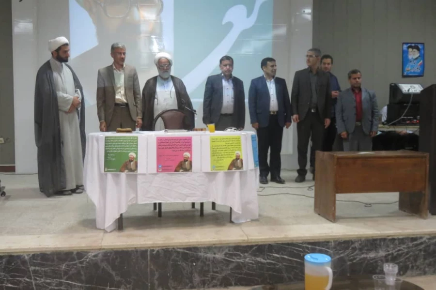 برگزاری مراسم افتتاح طرح اندیشه مطهر در پردیس حضرت رسول اکرم (ص) اهواز