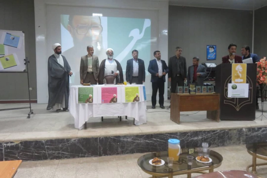 برگزاری مراسم افتتاح طرح اندیشه مطهر در پردیس حضرت رسول اکرم (ص) اهواز