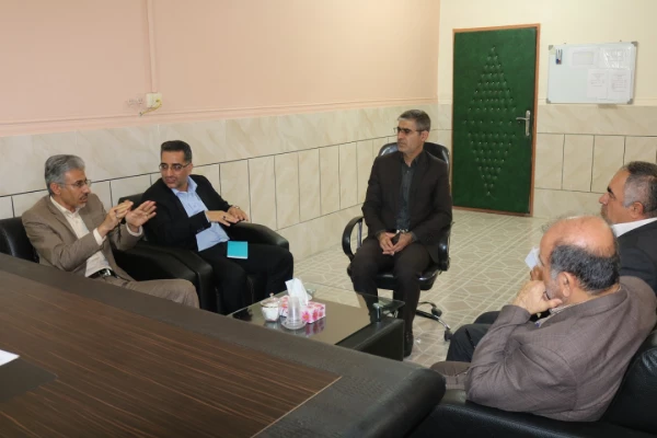 بازدید جناب آقای مشهدی ریاست محترم اداره سراهای دانشجویی پردیس حضرت رسول اکرم (ص) اهواز