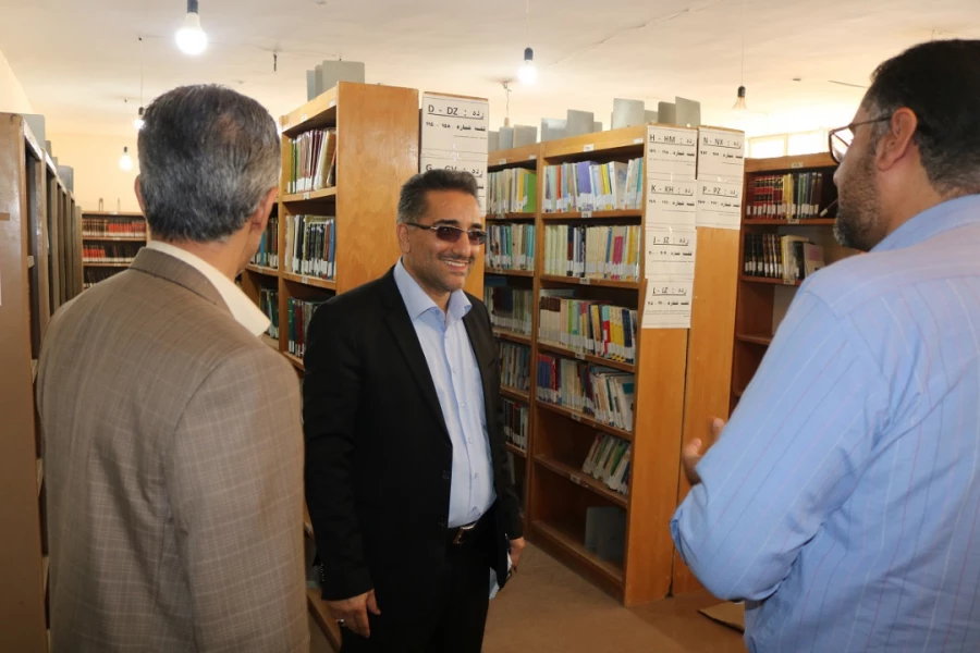 بازدید جناب آقای مشهدی ریاست محترم اداره سراهای دانشجویی پردیس حضرت رسول اکرم (ص) اهواز