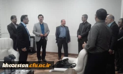 بازدیدازسراهای دانشجویی مرکزآموزش عالی امام رضا (ع) اندیمشک با حضور جناب آقای مشهدی ریاست اداره سراهای دانشجویی سرکارخانم یزدی کارشناس مسئول سراهای دانشجویی 
آ