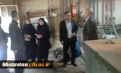 بازدیدازسراهای دانشجویی مرکزآموزش عالی امام رضا (ع) اندیمشک با حضور جناب آقای مشهدی ریاست اداره سراهای دانشجویی سرکارخانم یزدی کارشناس مسئول سراهای دانشجویی