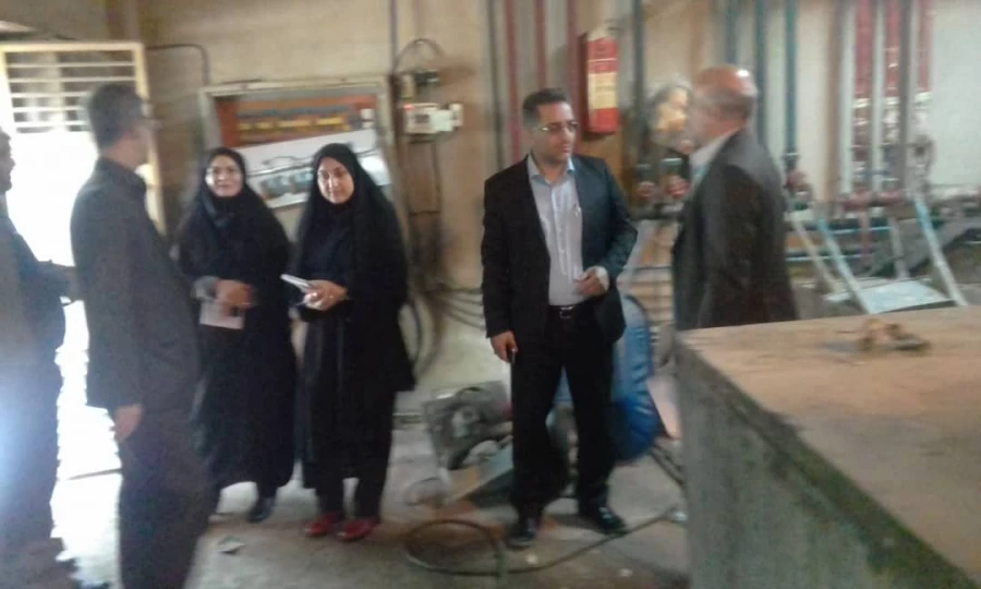 بازدیدازسراهای دانشجویی مرکزآموزش عالی امام رضا (ع) اندیمشک با حضور جناب آقای مشهدی ریاست اداره سراهای دانشجویی سرکارخانم یزدی کارشناس مسئول سراهای دانشجویی