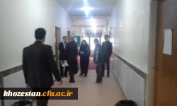 بازدیدازسراهای دانشجویی مرکزآموزش عالی امام رضا (ع) اندیمشک با حضور جناب آقای مشهدی ریاست اداره سراهای دانشجویی سرکارخانم یزدی کارشناس مسئول سراهای دانشجویی