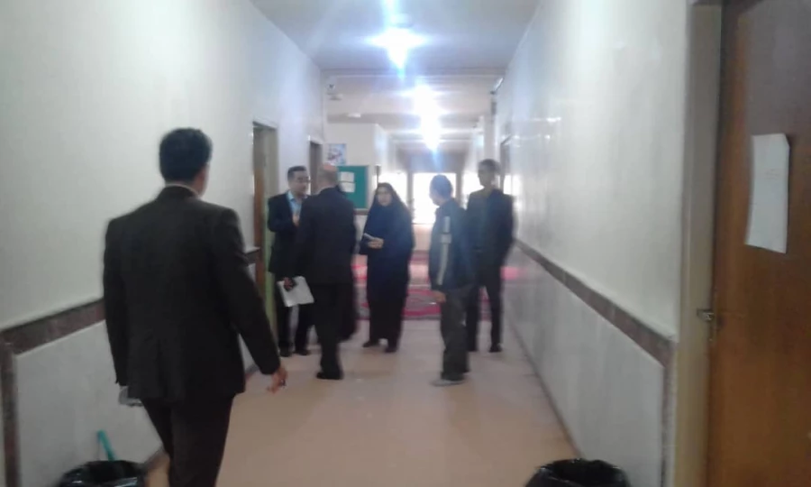 بازدیدازسراهای دانشجویی مرکزآموزش عالی امام رضا (ع) اندیمشک با حضور جناب آقای مشهدی ریاست اداره سراهای دانشجویی سرکارخانم یزدی کارشناس مسئول سراهای دانشجویی