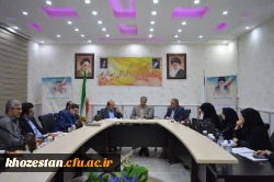 برگزار ی دومین جلسه شورای مدیریت امور پردیس های استان خوزستان