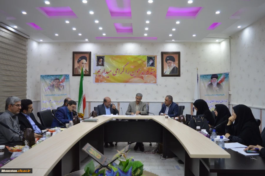 برگزار ی دومین جلسه شورای مدیریت امور پردیس های استان خوزستان