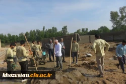 بازدید آقای دکتر جرفی سرپرست محترم امور پردیس های استان خوزستان :  از اردوی جهادی بسیج دانشجویی پردیس حضرت رسول اکرم اهواز