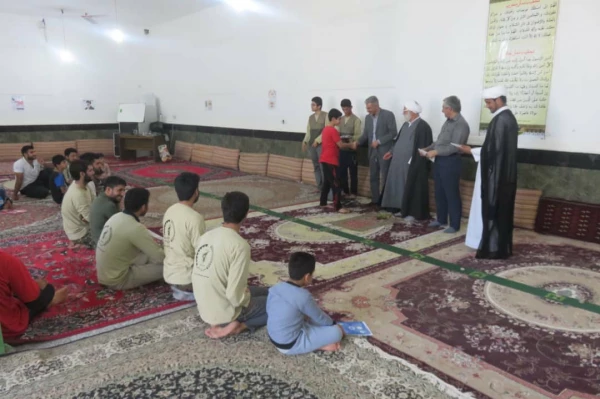 بازدید آقای دکتر جرفی سرپرست محترم امور پردیس های استان خوزستان :  از اردوی جهادی بسیج دانشجویی پردیس حضرت رسول اکرم اهواز