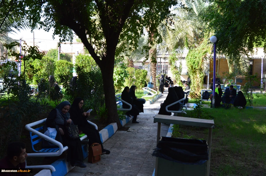 بازدید آقای دکتر جرفی از محل برگزاری مصاحبه داوطلبان چندبرابر ظرفیت دانشگاه فرهنگیان استان خوزستان