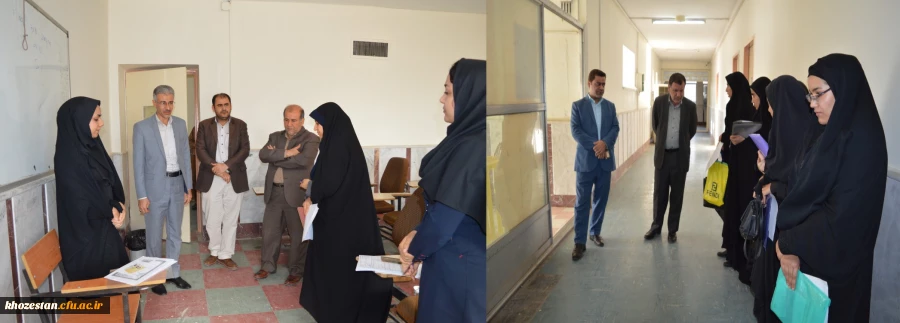 بازدید آقای دکتر جرفی سرپرست محترم امور پردیس های استان خوزستان :

 از محل برگزاری مصاحبه داوطلبان چندبرابر ظرفیت دانشگاه فرهنگیان