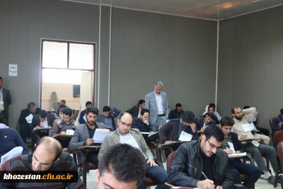 آزمون جبرانی اصلح در پردیس حضرت رسول اکرم (ص) اهواز برگزار شد