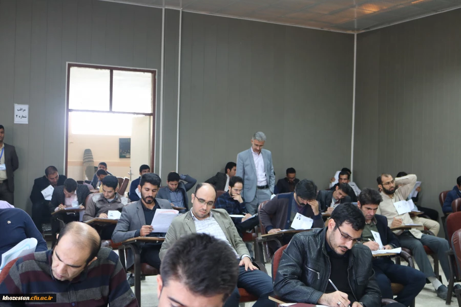 برگزاری آزمون جبرانی ارزشیابی صلاحیت های حرفه ای معلمی (اصلح) مهارت آموزان ماده 28 در محل پردیس حضرت رسول اکرم (ص)