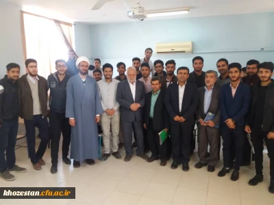 برگزاری دوره آموزشی معارف  نماز درپردیس ها  ومراکز آموزشی عالی دانشگاه فرهنگیان خوزستان