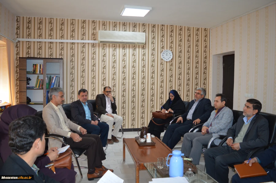 برگزاری کمیته کارورزی استان در مدیریت امور پردیس های استان خوزستان