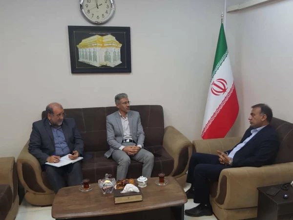 دیدار سرپرست امور پردیس های استان خوزستان ومدیرکل ارشاد اسلامی درخصوص نکو داشت یکصدمین سال تربیت معلم وتفاهم نامه فرهنگی وهنری
